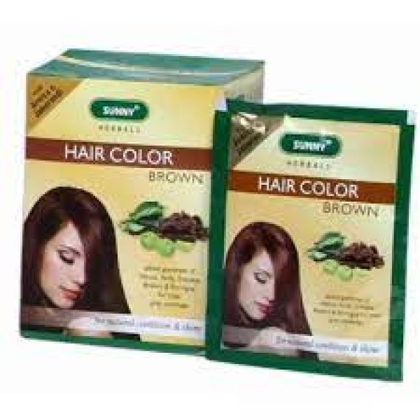 SUNNY HERBALS HAIR COLOR LIGHT BROWN